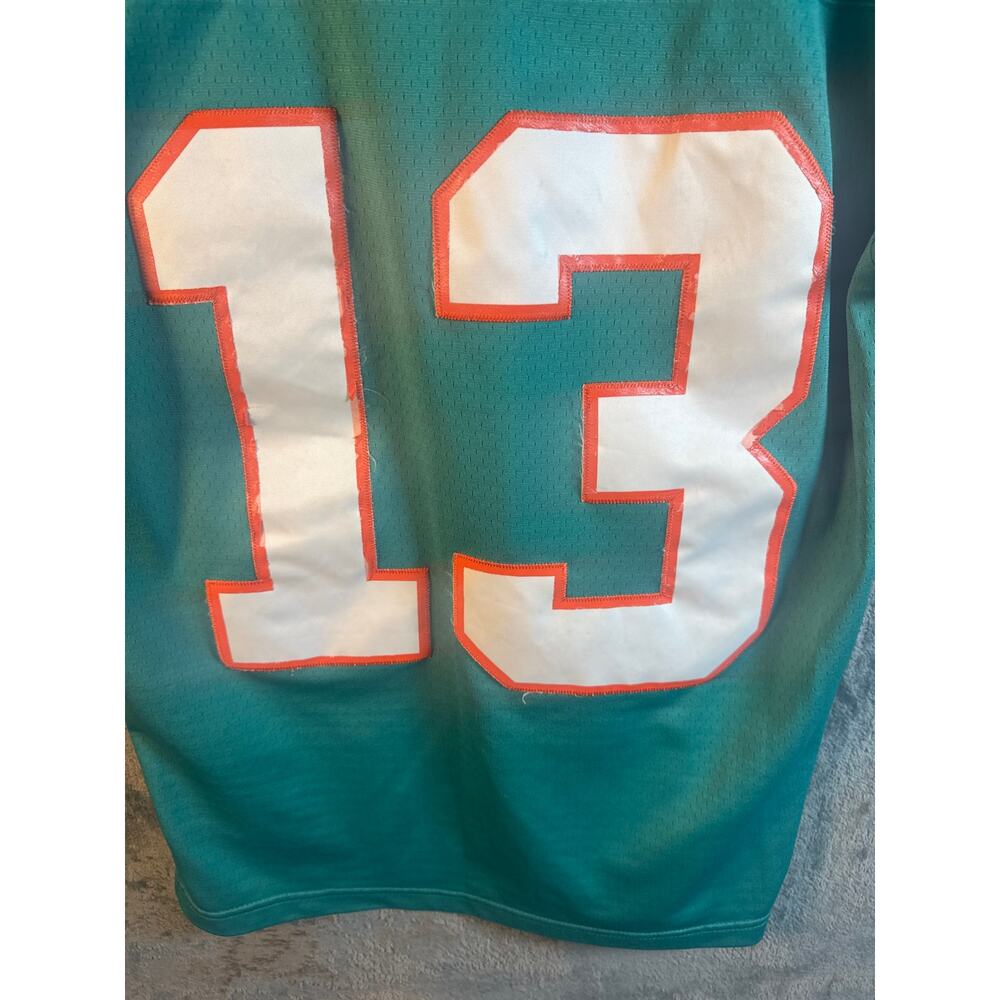 Mitchell & Ness 1984 Dan Marino Legacy Retro Throwback Jersey Men’s Medium Teal - Picture 11 of 14